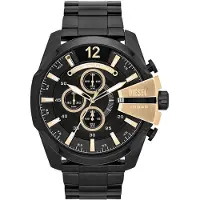 Diesel Ur - - DZ4338 - 53mm - Sort - Analog Quartz