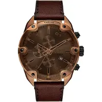 Diesel Analogt ur brun / bronze