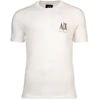 Armani Exchange A|X Armani Exchangetil mænd. XM000365AF12308U0009 Hvid t-shirt med regular fit (S), Casual, Bomuld, Korte ærmer