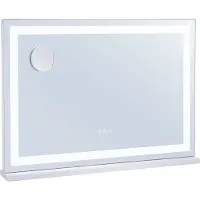 Vevor Lighted Makeup Mirror 3 Farve Vanity m/ USB Desktop Vægmontering 31,5x21,7in