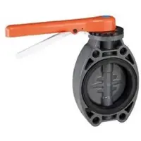 Cepex Stål 32619 Pvc-u Ø200-225 Butterflyventiler Std-serie Epdm-o-ringe Zinkbelagt Spindel