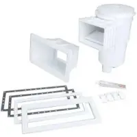 AstralPool 30866 Skimmer Standard Langt Mundstykke Firkantet Låg 15l