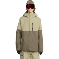 Volcom - Skijakker - L Gore-Tex Jacket Moss Green til Unisex - Størrelse S - Grøn