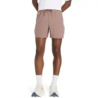 New Balance - Sport Essentials Short 5" Earth Shadow til Unisex - Størrelse XL - Brun