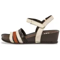 Art Arttil kvinder. 1194312VI003_0MU Sandaler 1943 Multi creme (42), Læder, 1-3 cm, Velcro, Casual, Flerfarvet
