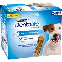 Purina Dentalife tandpleje-snacks små hunde (7-12 kg) - 60 sticks (20 x 49 g)