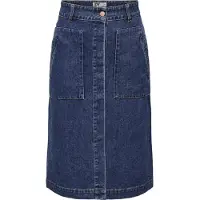 JDY Nederdel 'JDYOlivia' blue denim