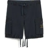 Superdry Superdrytil mænd. M7110435A Lette marineblå shorts i faldskærmsstil (30), Casual, Bomuld