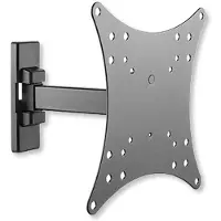 Techly ICA-LCD 2901E, 58,4 cm (23), 106,7 cm (42), 75 x 75 mm, 200 x 200 mm, -10 - 3°, Sort