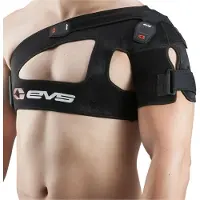 EVS Sports SB03BK-XL SB03 axelstag (svart X-LARGE)