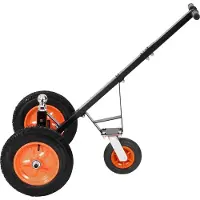 Vevor Trailer Dolly, 1200lbs tungevægtkapacitet, trailerflytter i kulstofstål med 2 tommer kugle, 15,2 tommer pneumatiske dæk, bærbar bugseringsvogn til flytning af autocampertrailer