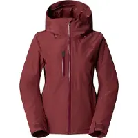 The North Face - Skijakker dame - W Descendit Jacket Sumac til Unisex - Størrelse XL - Bordeaux