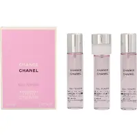 Chanel Chance Eau Tendre Eau De Toilette Twist & Spray 3 Refills 3 X 20ml