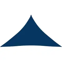 vidaXL Solsejl 2,5X2,5X3,5 M Trekantet Oxfordstof Blå - 3 x 3 x 4.24 m