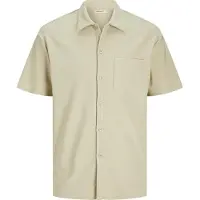 Jack & Jones Mykonos Plisse Kortærmet Skjorte