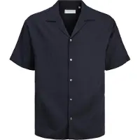 Jack & Jones Aaron Tencel Resort Kortærmet Skjorte