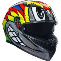 AGV K3 2.6 Birdy Rød/Gul/Sort S