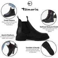 Tamaris Chelsea Boots sort