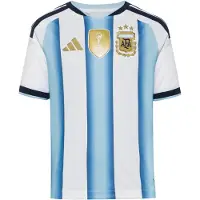 Adidas Fodboldtrøje - Argentina Hjemmebane 26 - Hvid - - 10 år (140) - Fodboldtrøje