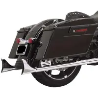 Bassani Xhaust Muffler's Fishtail 33 | FLT 95- 1F27E33