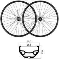 Mvtek 27.5´´ Disc Tubeless Mtb-hjulsett