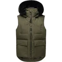 NAVAHOO Vest 'Zimthäschen XIV' oliven