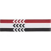 Hummel Pandebånd 3-Pak - Sort/Hvid/Rød, størrelse One Size