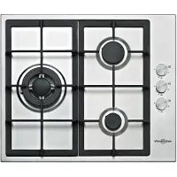 Vitrokitchen En636lin 60 Cm Gaskomfur 3 Blus