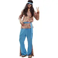 My Other Me Fun Company Psykedelisk Hippie-kostume