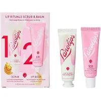Lanolips - Rituel Læbebalsam Og Scrub Med Jordbær - Læbebalsam Og Scrub - Lip Rituals Strawberry - For Women