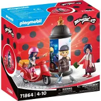 Playmobil Miraculous: Figur Af Løbehjulstur Gennem Paris
