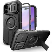 TechProtection iPhone 17 Kevlar MagSafe Cover - Sort