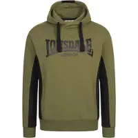 Lonsdale Sweatshirt oliven / sort
