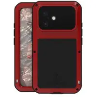 Love Mei iPhone 17 Powerful Hybrid Cover - Rød