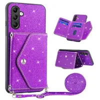 Mtp Products Samsung Galaxy S24 FE Stardust Cover med Kortholder - Lilla