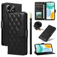 Mtp Products Honor X5c Plus Luksus Vatteret Pung - sort