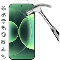 Mtp Products Xiaomi 17 Pro Max Skærmbeskyttelse Hærdet Glas - 9H - Case Friendly - Gennemsigtig