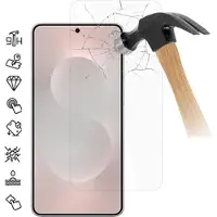 Mtp Products Samsung Galaxy S26 Skærmbeskyttelse Hærdet Glas - 9H - Case Friendly - Gennemsigtig