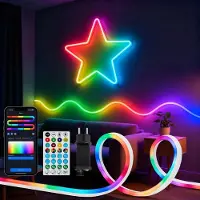 Aigostar Bluetooth Low Voltage Neon Rgbic 5m Led-strip