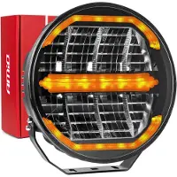 Amio LED tolimųjų šviesų žibintas su pozicinių šviesų funkcija 112W 12V 24V