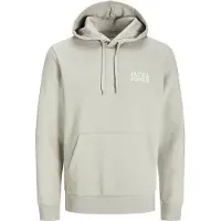 Jack & Jones Sweatshirt lysegrå / hvid