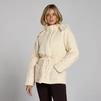 MP Adjustable Waist Short Jacket til kvinder – Soft Cream - L