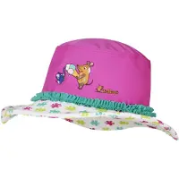 Playshoes Hat 'Die Maus' karamel / petroleum / neonpink / hvid