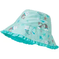 Playshoes Hat turkis / jade / mørkeorange / hvid
