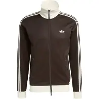 Adidas Originals Sweatjakke 'Classic' kastaniebrun / offwhite