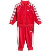 Adidas Originals Joggingdragt 'Sst' rød / hvid