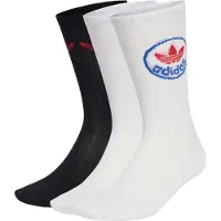 Adidas Originals Trefoils Tennissokker 3 Par, størrelse 43-45