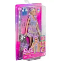 Barbie Fun &amp Fancy Doll &amp Accessories, Blonde Fashion Doll with Extra-Long Hair &amp 2 Looks