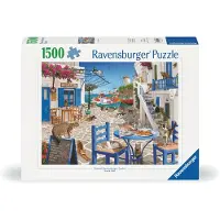 Ravensburger Puslespil Med Katte Fra Mykonos 1500 Stykker