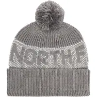 The North Face - Huer - Retro Cabin Beanie Smoked Pearl High Rise til UnisexUld - Grå